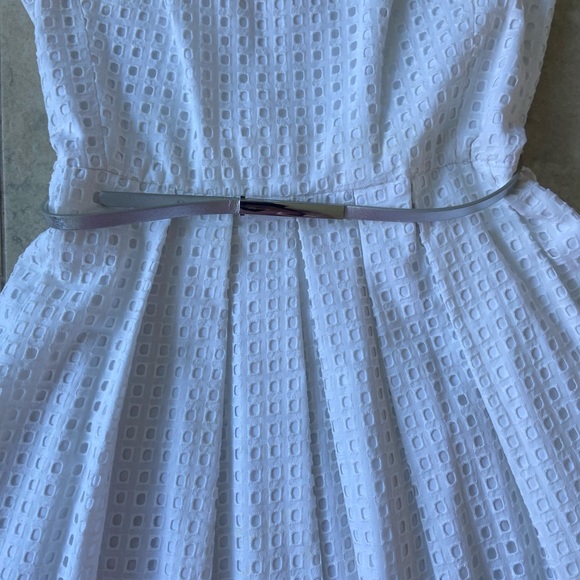 Calvin Klein White Eyelet Dress - Picture 2 of 5